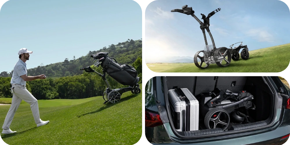 NAVEE Golf Trolley Birdie 3